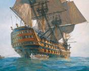 杰夫 亨特 : HMS Victory 100-gun ship